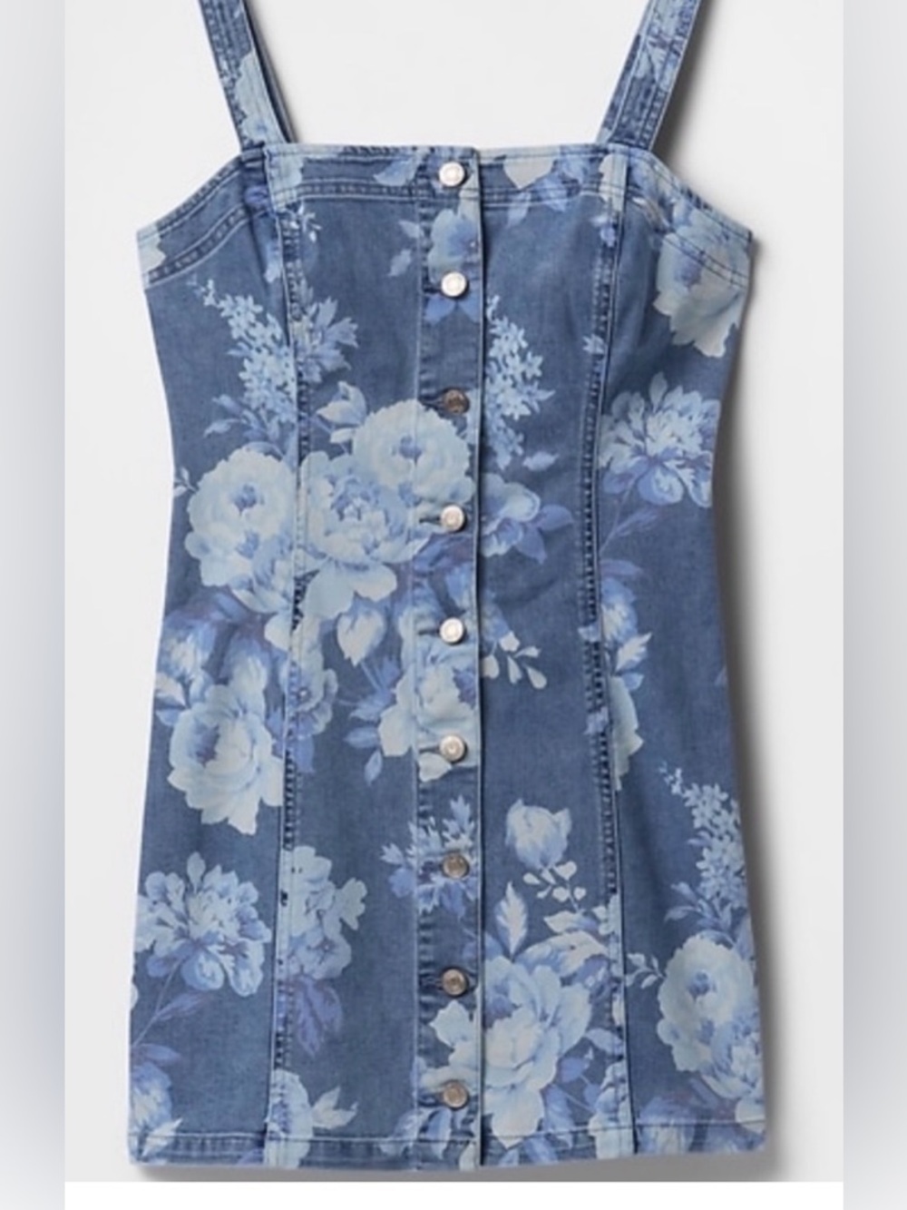 GAP Denim Floral Dress - Picture 3 of 4